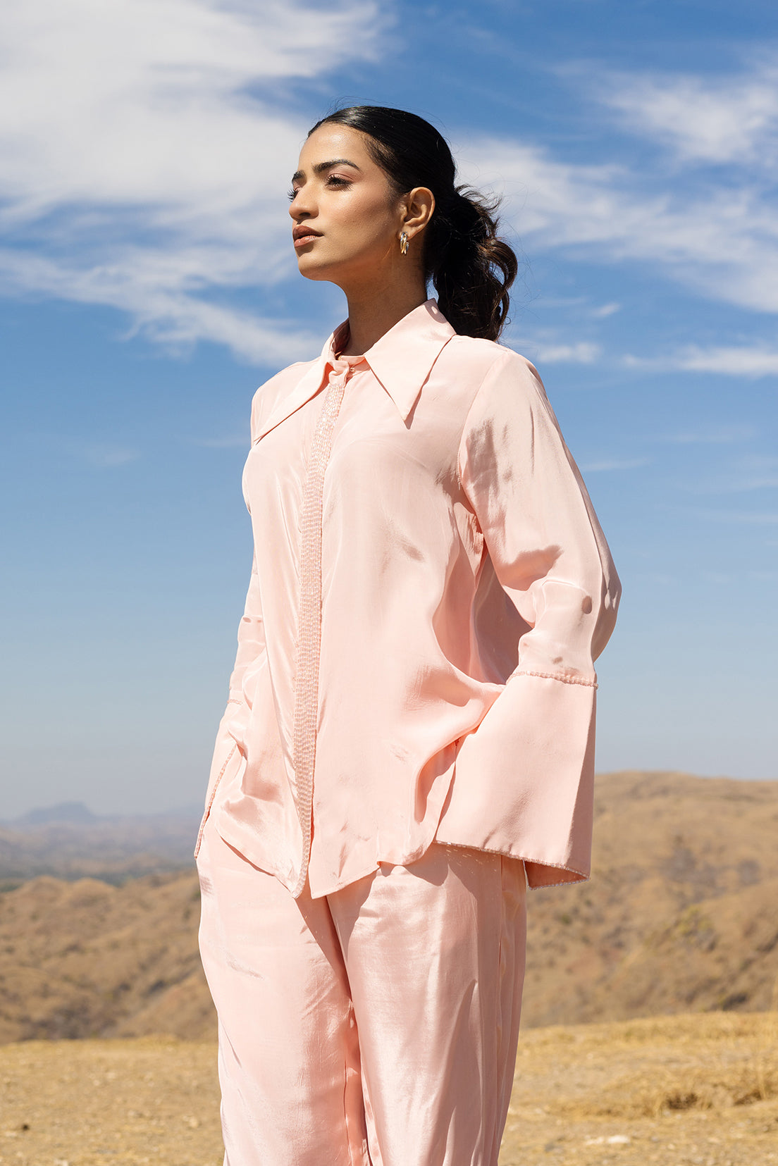 Embellished Placket - Co-ord Set