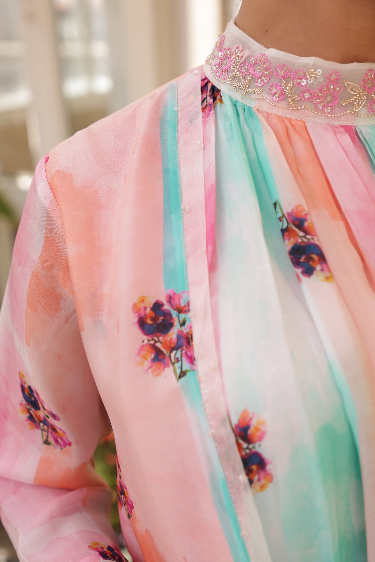 Vibrant Orchid Harem - Jumpsuit